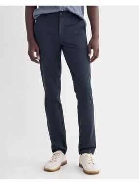 Everlane The Performance Chino Pants in Deep Navy 30x32 Mens Trousers Slim Fit